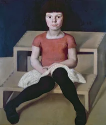 Konstnärens yngsta dotter, 1920